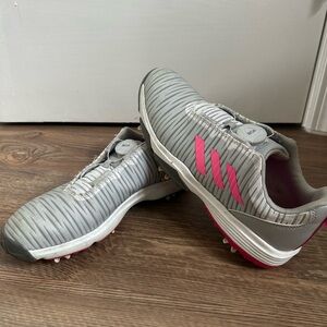 Adidas Girls size 6.5 BOA golf shoes great shape!